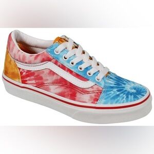 Vans Kids Tie-Dye Sneakers - Old Skool Shoe